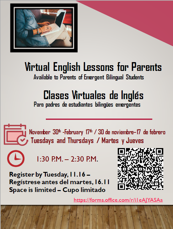  Virtual English Lessons for Parents